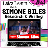 Simone Biles Biography Research Women's History Month Google Slides