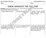 Zhou Dynasty Tic-Tac-Toe