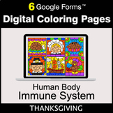 Thanksgiving: Human Body: Immune System - Google Forms | Digital Coloring Pages