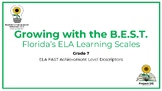 Gr. 7 ELA Florida's F.A.S.T. Achievement Level Descriptors POWERPOINTS