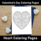 Valentine's Day Coloring Pages | Heart Coloring Pages - Volume-7