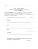 Persuasion: Logos, Pathos, and Ethos Identification Practice Sheet 