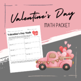 Valentine's Day Math Worksheet