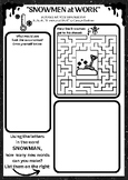 "Snowmen at Work" by Caralyn Buehner - a Literacy Activities Menu by LML