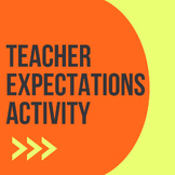 Teacher Expectations Activity
