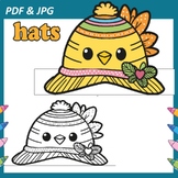 baby chick craft/ easter chick hat / easter chick crown & headband