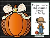 Proper Nouns and Common Nouns Activity