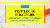 Prepare intellectually, physically and emotionally for the test