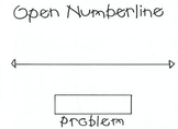 Open Number Line Mat (use with Common Core)