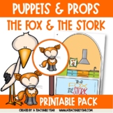 The Stork and the Fox  Puppets and Props | Great for ESL Classes