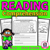 Reading Comprehension Passages Including 5 Q&A for Grade 2nd | Printables