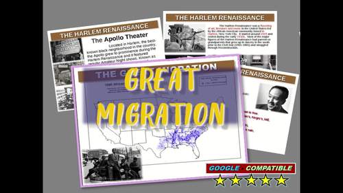 1920s - The Great Migration And Harlem Renaissance - PART OF ROARING ...