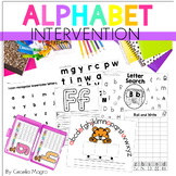 Letter Recognition Alphabet Recognition Alphabet Intervention Letter ID