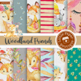 Digital Paper Woodland Friends LPB6020A