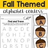 Fall Themed Alphabet Centers - Alphabet Activities for Pre-K and K