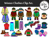 WINTER CLOTHES CLIP ART