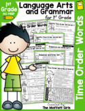 Time Order Words NO PREP Packet