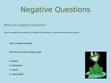 Test Taking Strategy: Negative Questions