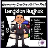 Langston Hughes ~ Creative Writing | Reading Comprehension | Research