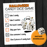 Halloween Candy Dice Game