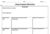 DBQ Essay Outline (3 Body Paragraph Version)