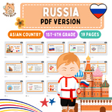 All About Russia | Country Studies l PDF & Google Slides for Grades 1Â¨C6