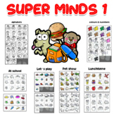 SUPER MINDS 1 Cliparts