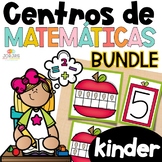 Centros de matemÂ¨Â¢ticas KINDER Actividades Math Centers in Spanish Activities