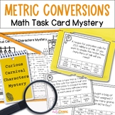 Metric Conversion Practice Activity - Converting Units of Measurement Task Cards