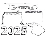 2025 New Year's Worksheet