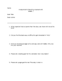 Independent Reading Assessment