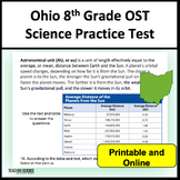 OST Test Prep 8th Grade Science Test Prep & Test Taking Skills OST Science Test