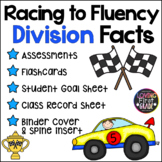 Racing to Fluency: Division Facts - Assessments, Flashcards, & More!