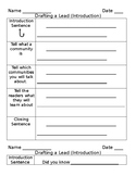 Communities Writing Organizer