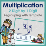 Multiplication 2 Digits by 1 Digit (With Regrouping) Digital Boom Cards?