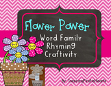 Rhyming Short Vowel Word Families Center Activity