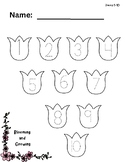 Tracing 1-10 (flowers)