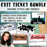 Exit Ticket Bundle