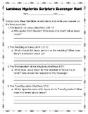 Luminous Mysteries Scripture Scavenger Hunt (Catholic Bible Activity)