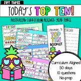 Year Three: Today's Top Ten | Set Three | Math Review Australian Curriculum