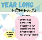 Year Long Bundle of Bulletin Banners