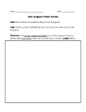 John Burgoyne Poster Activity
