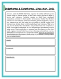 Adaptation #2 Science CER Reading/Writing Prompt