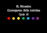 EL Education Kindergarten Skills Activities Cycle 16