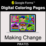 Making Change - Google Forms | Digital Coloring Pages