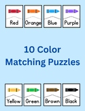 10 Color Matching Puzzle Sets
