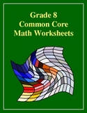 Grade 8 Common Core Math Worksheets: Statistics and Probability 8.SP 4