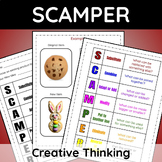 SCAMPER Creative & Divergent Thinking Activity - Gifted Education Bulletin Board