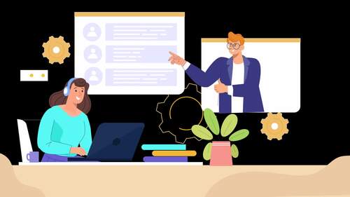 100 high-quality video Flat Animation Scene_NO.1