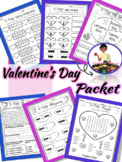 Valentine's Day Packet-1st Grade
